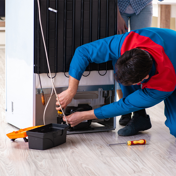 how long does it usually take to repair a refrigerator in Trail